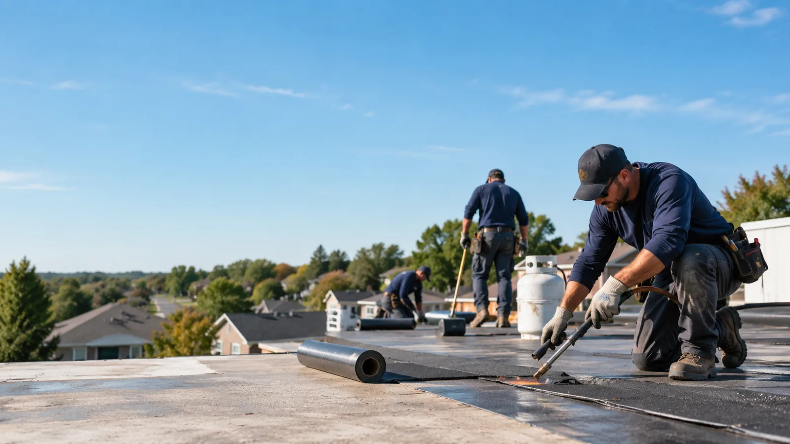 Flat Roof Leak Repair providers in Casco, ME